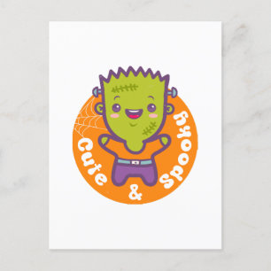 Postal monstruo de frankenstein