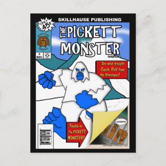 Postal MONSTRUO DE PICKETT - Libro de historietas #2