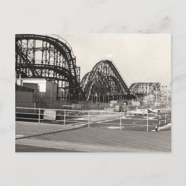 Postal Monstruo de rodillos de Coney Island-1826616.s.jpg (Anverso)