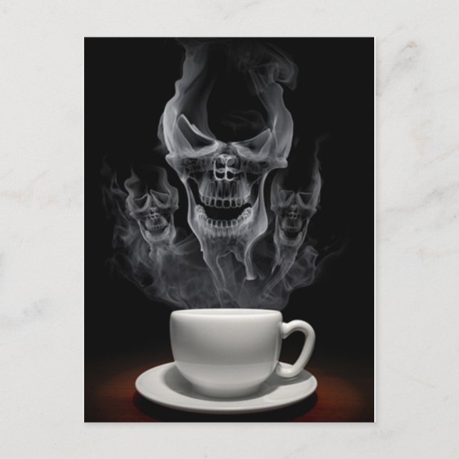 Postal Monstruo del horror 1 (Anverso)