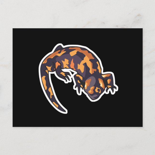 Postal monstruo gila (Anverso)