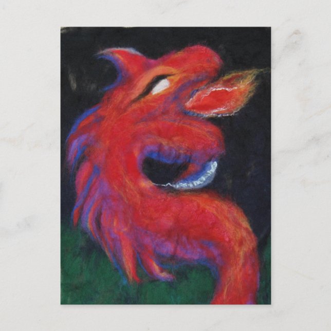 Postal Monstruo marino (Anverso)