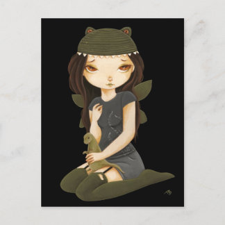 Postal Monstruos - Monstruo del hada del Dinosaurio