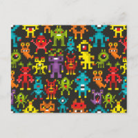 Monstruos Pixel de 8 bits