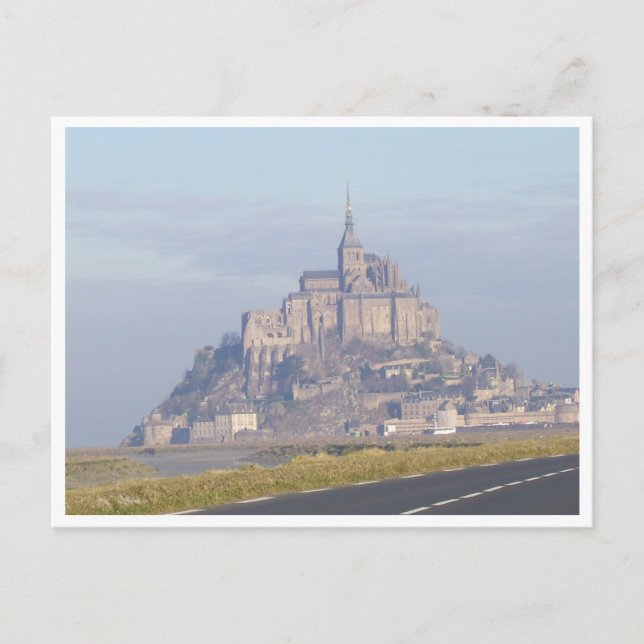 Postal Mont Saint Michel (Anverso)