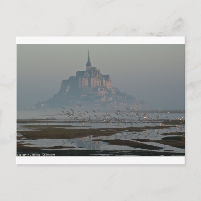 Postal Mont Saint Michel (Anverso)