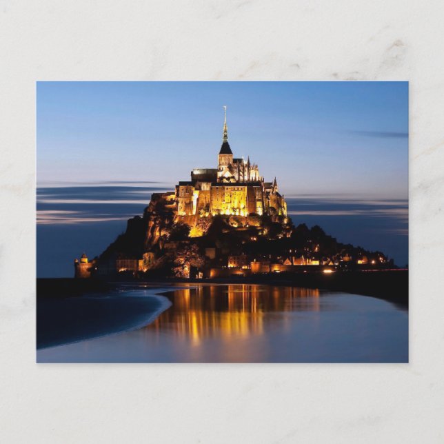 Postal Mont-Saint-Michel (Anverso)