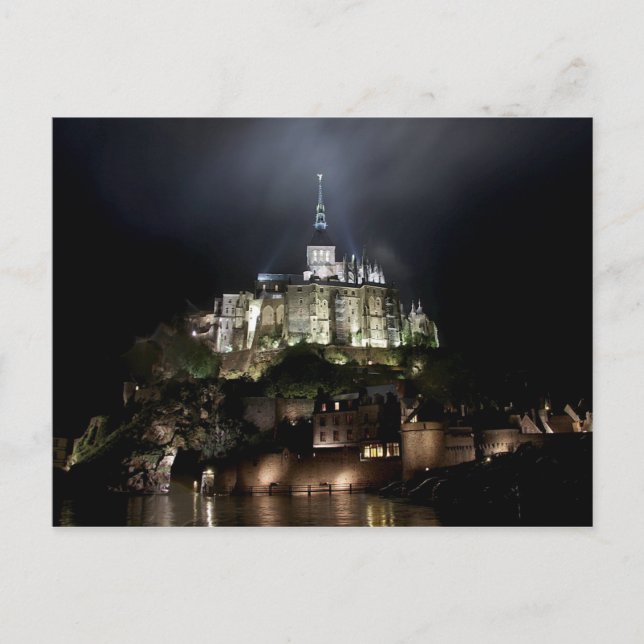 Postal Mont-Saint-Michel (Anverso)