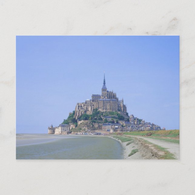 Postal Mont Saint Michel (Anverso)