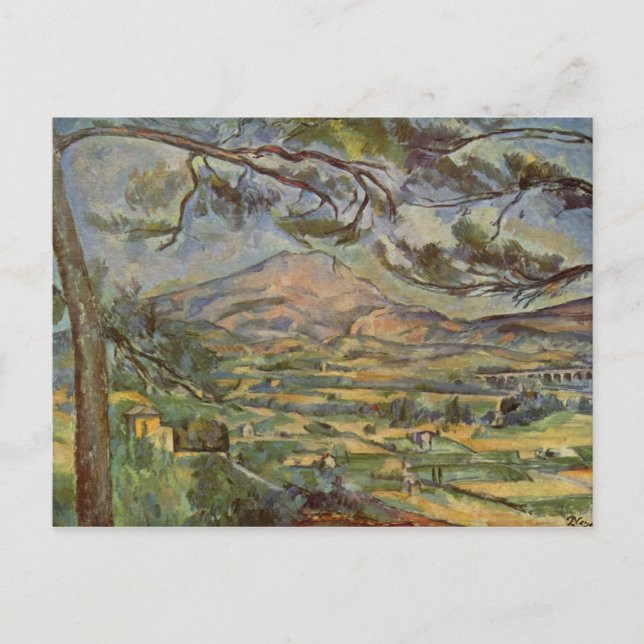 Postal Mont Sainte-Victoire (Anverso)