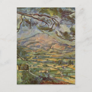 Postal Mont Sainte-Victoire de Paul Cézanne