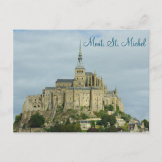 Postal Mont Sint Michel Patrimonio de la Humanidad de la 