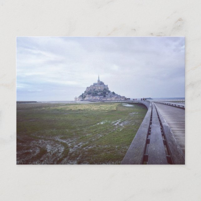 Postal Mont St Micheal (Anverso)