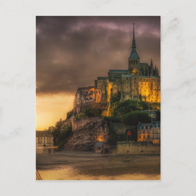 Postal mont-st-michel879 (Anverso)