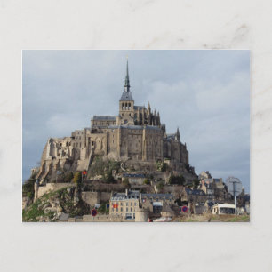 Postal Mont St. Michel, Francia