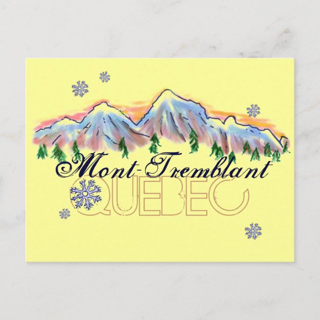 postal Mont Tremblant Quebec (Anverso)