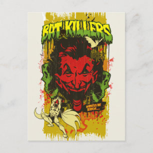 Postal Montaje del libro de historietas Joker Retro