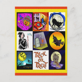 Postal Montaje Personalizado de Halloween