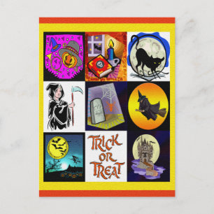 Postal Montaje Personalizado de Halloween