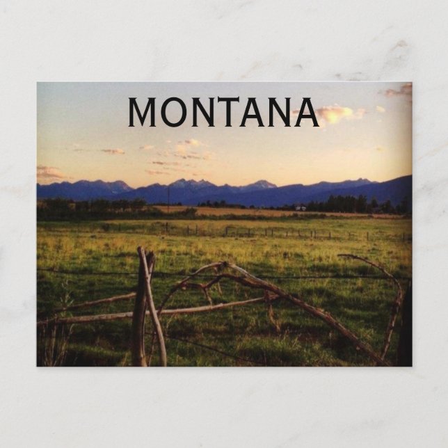 Postal Montana (Anverso)