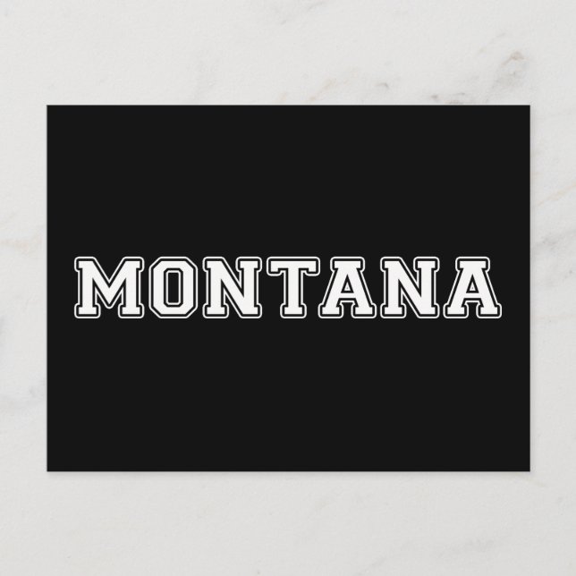 Postal Montana (Anverso)