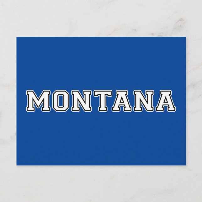 Postal Montana (Anverso)