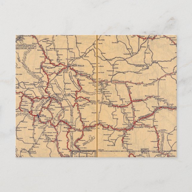 Postal Montana 4 (Anverso)