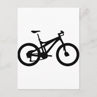 Postal Montaña Bicicleta de bicicleta