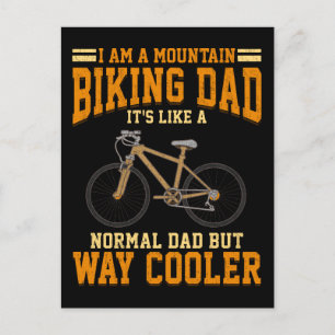 Postal Montaña Bike Dad MTB Cyclist