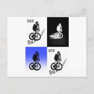 Postal Montaña Biker MTB BMX CYCLIST Pegatinas