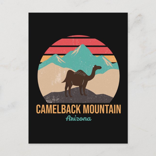 Postal Montaña Camelback Arizona (Anverso)