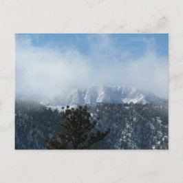 Postal Montaña cubierta de nieve