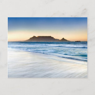 Postal Montaña de la Mesa a través de la Bahía de la Mesa