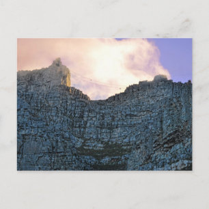 Postal Montaña de la Mesa de Ciudad del Cabo