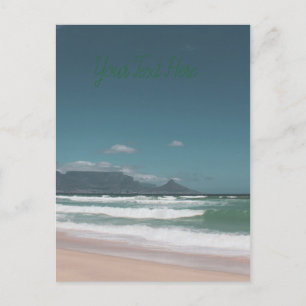 Postal Montaña de la Mesa del Océano Ciudad del Cabo