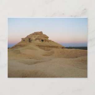 Postal Montaña de los muertos, Siwa, Egipto