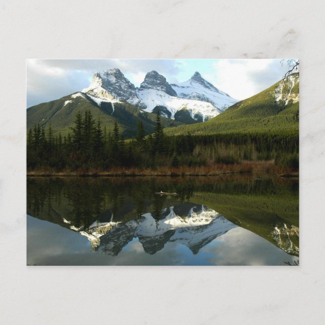 POSTAL MONTAÑA DE TRES HERMANAS (Anverso)