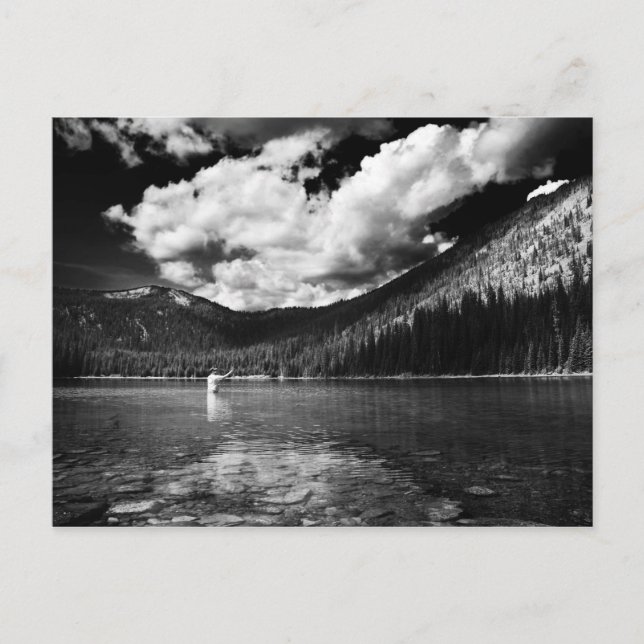 Postal Montana Fisherman (Anverso)