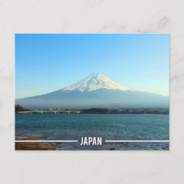Postal Montaña Fuji, Kawaguchi - Los cinco lagos, Japón