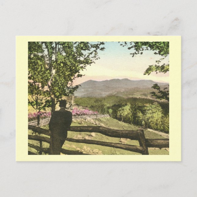 Postal Montaña Grandfather Carolina (Anverso)