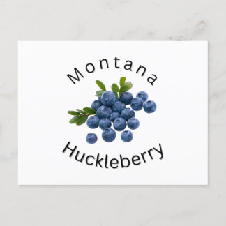Postal Montana Huckleberry. Montana, deportistas, afuera