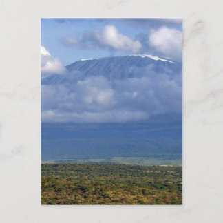 Postal Montaña Kilimanjaro Tanzania paisajes emblemáticos