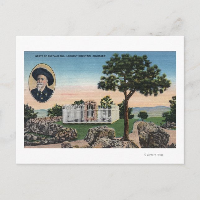 Postal Montaña Lookout, Colorado (Anverso)