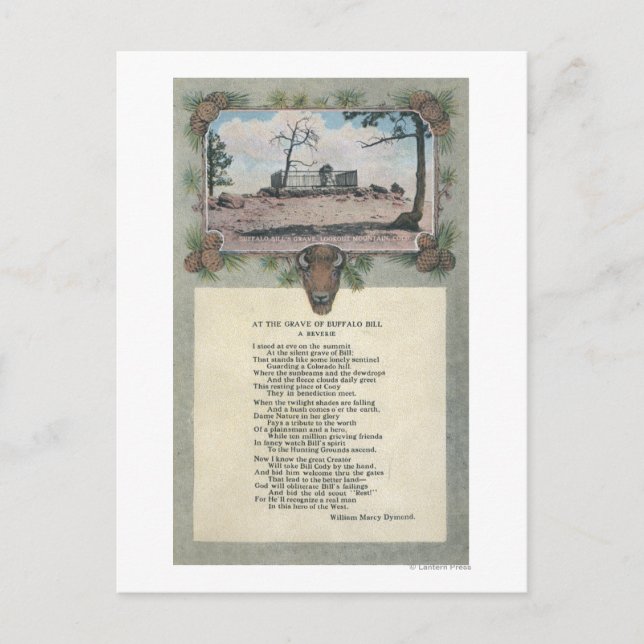 Postal Montaña Lookout, Colorado (Anverso)