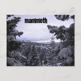 Postal Montaña Mammoth