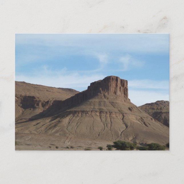 Postal Montaña marroquí (Anverso)