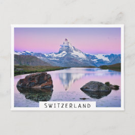 Postal Montaña Matterhorn en Zermatt, Suiza