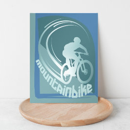 Postal Montaña MTB Montaña Postcard