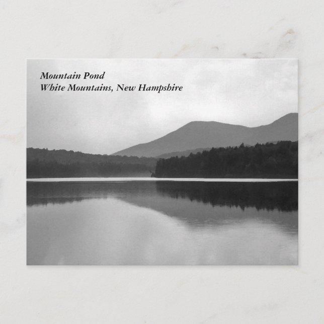 Postal Montaña Pond (Anverso)