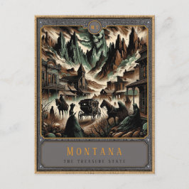 Postal Montana | Postcarta de arte gótico